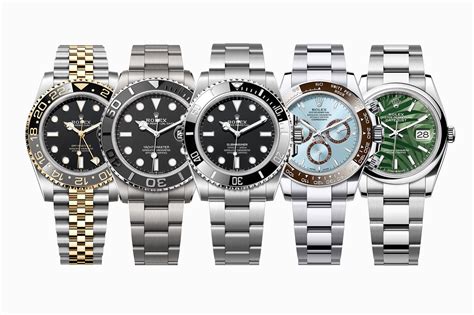 soorten rolex|rolex models list.